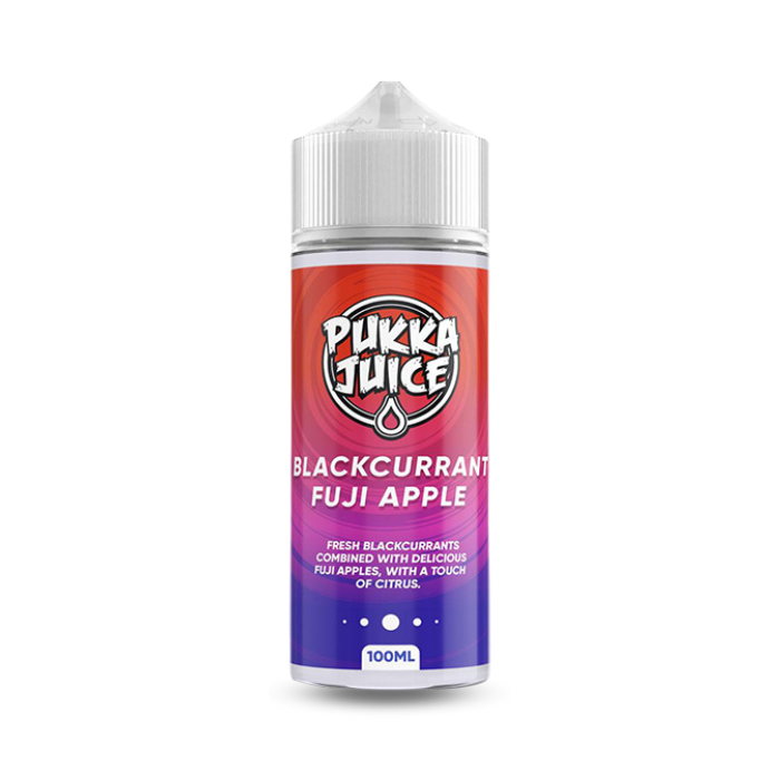 Blackcurrant Fuji Apple By Pukka Juice - 100ml Short Fill