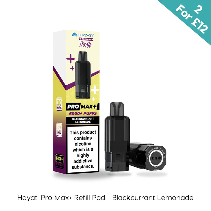 Blackcurrant Lemonade - Hayati Pro Max Plus Pods