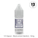 V4 Vapour - Blackcurrant Menthol 10ml E-Liquid by V4 Vapour offers bold blackcurrant flavor with cool menthol, in a childproof 10ml bottle labeled 12mg nicotine strength. Refreshing and smooth vape juice. Available at Vape Direct In Milton Keynes