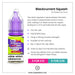 Blackcurrant Squash Ox passion e-liquid with flavour description. 10ml Nic Salt, suitable for MTL devices, multi-buy offers, and details for next day delivery in milton keynes and buckingham shown.