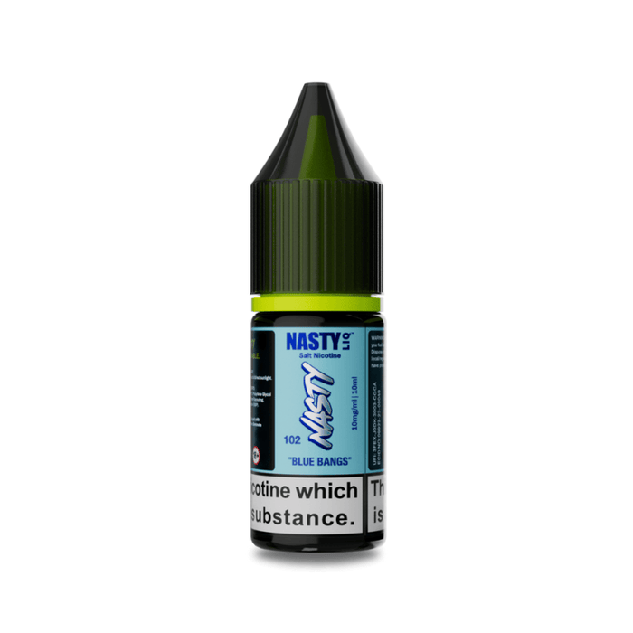 Blue Bangs 10ml Nic Salt E-liquid by Nasty