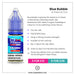Blue Bubble Ox passion e-liquid with flavour description. 10ml Nic Salt, suitable for MTL devices, multi-buy offers, and details for next day delivery in milton keynes and buckingham shown.