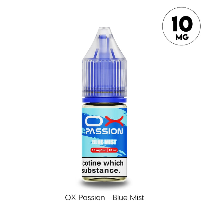 blue mist vape juice Blue Mist Nic Salt Eliquid by Ox Passion