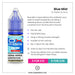 Blue MistOx passion e-liquid with flavour description. 10ml Nic Salt, suitable for MTL devices, multi-buy offers, and details for next day delivery in milton keynes and buckingham shown.