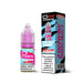 Blue Razz Gummy nic salt e-liquid bottle and box by Ox Passion on a plain background