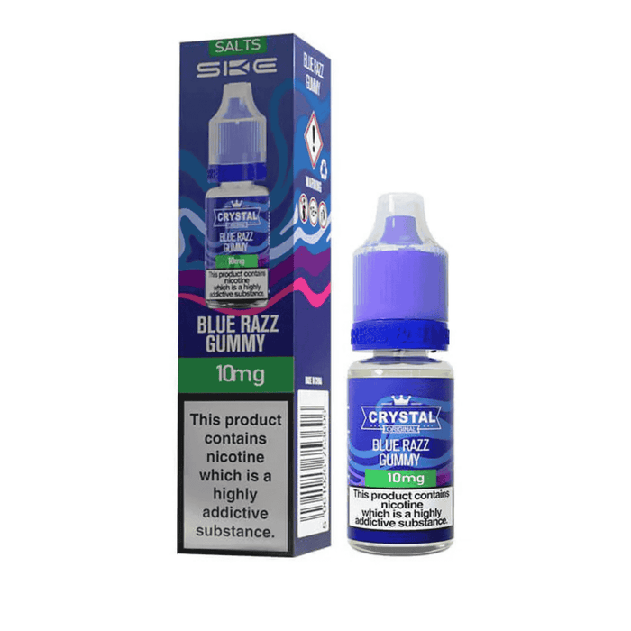 Blue Razz Gummy SKE Nic Salt by Crystal Original