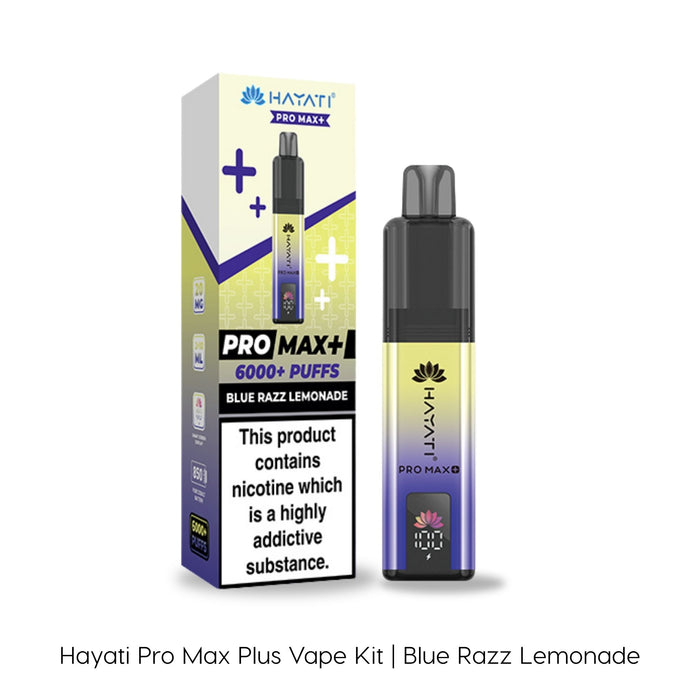Blue Razz Lemonade Hayati Pro Max Plus Vape Kit