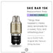 The Blue Razz Lemonade - SKE Bar 15K Refill Pod by SKE Crystal delivers a sweet, fizzy taste and smooth MTL vaping with up to 15,000 puffs and 20mg nicotine. Available at Vape Direct In Milton Keynes