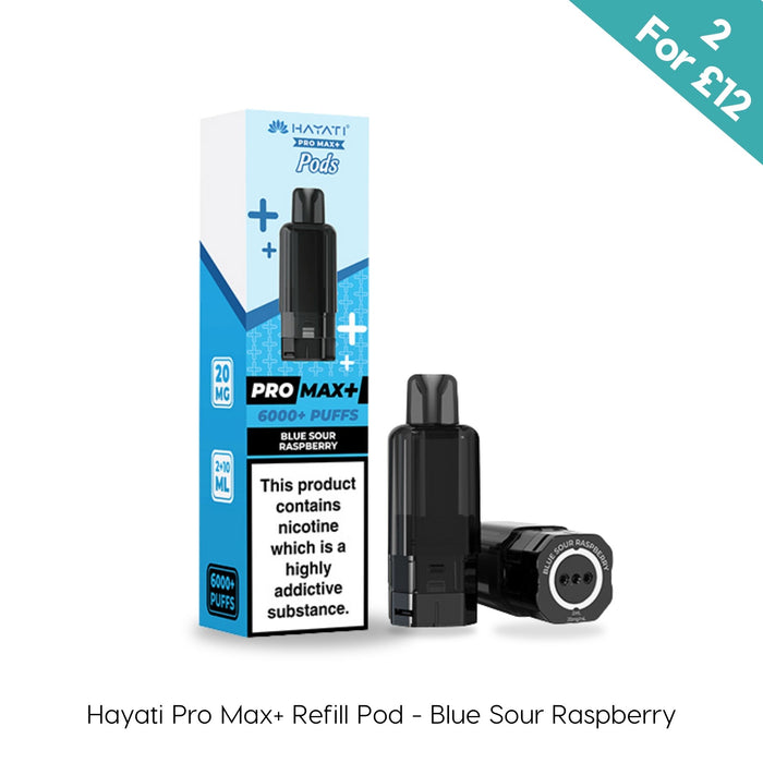Blue Sour Raspberry - Hayati Pro Max Plus Pods