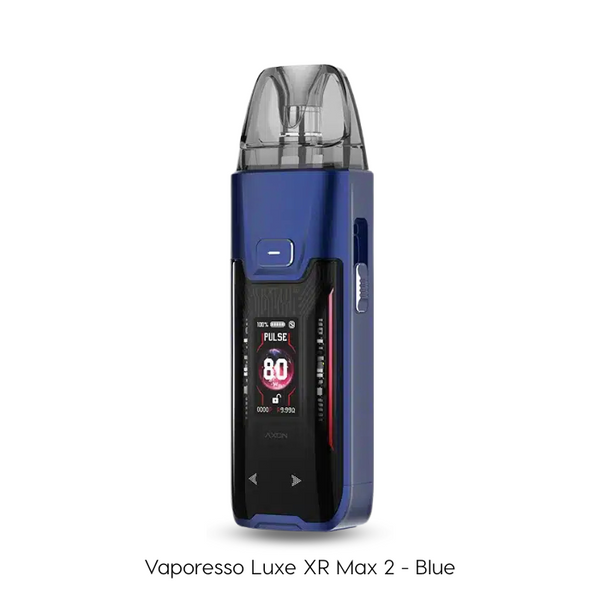vaporesso luxe xr max rdl 2 Pod Vape Kit Resistance:0.6ohm PNP-RBA 1pcs 19 Charger how to use blu