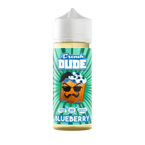 Blueberry By French Dude 100ml Shortfill | Vape Direct
