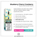 Promotional image for the Blueberry Cherry Cranberry Hayati Pro Max Plus Vape Kit by Hayati, showcasing its 6000 puffs capacity, nic salt e-liquid features, price, and delivery details.