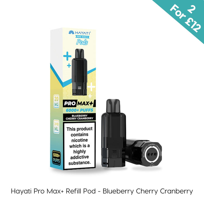 Blueberry Cherry Cranberry - Hayati Pro Max Plus Pods