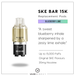 SKE BAR 15K replacement pods in Blueberry Lime flavour with a 10ml refill pod and flavour description.