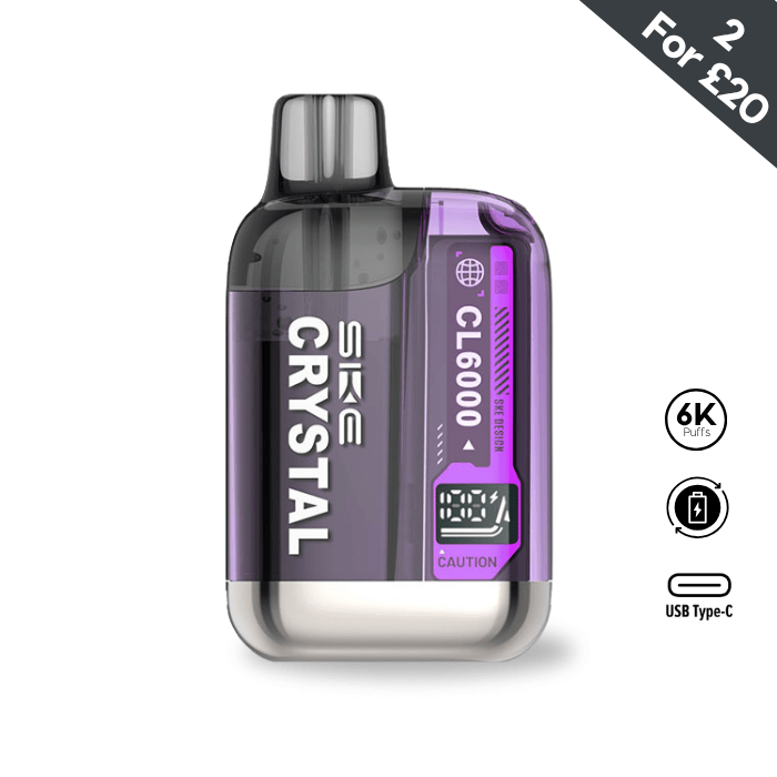 Blueberry Sour Raspberry - SKE Crystal CL6000 Pre-filled Pod Kit