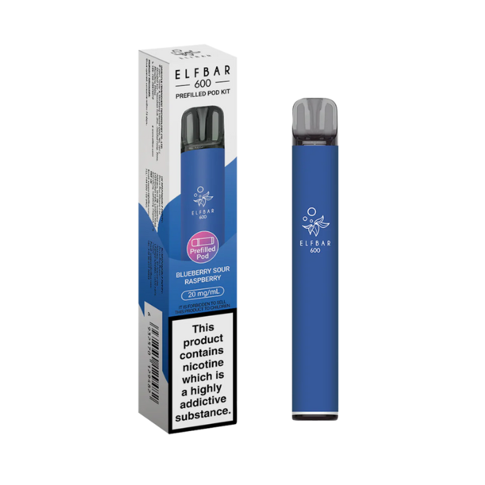 Blueberry Sour Rasp. Elf Bar Kit