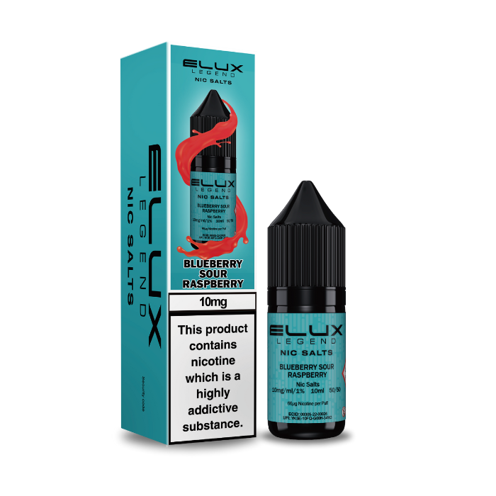 Blueberry Sour Raspberry Nic Salt by Elux Legend | Vape Direct Blueberry Sour Raspberry Nic Salt by Elux Legend | Vape Direct