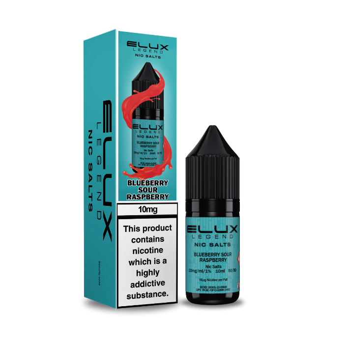 Blueberry Sour Raspberry Nic Salt E-Liquid by Elux Legend