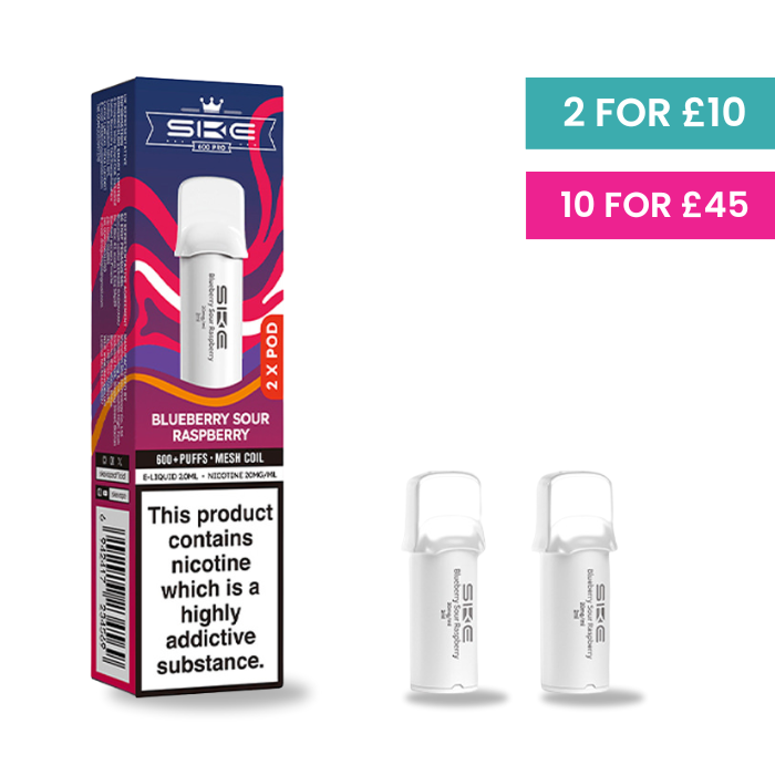 Blue Sour Raspberry  - SKE Crystal PRO Pods