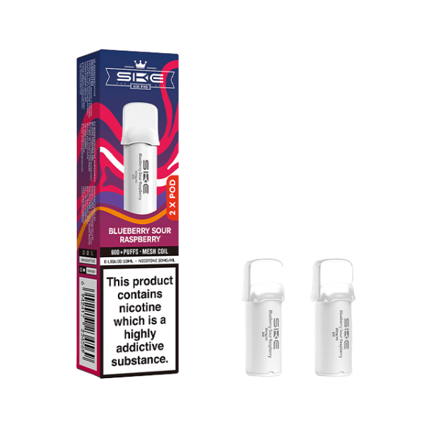 Blue Sour Raspberry - SKE Crystal PRO Pods | Vape Direct