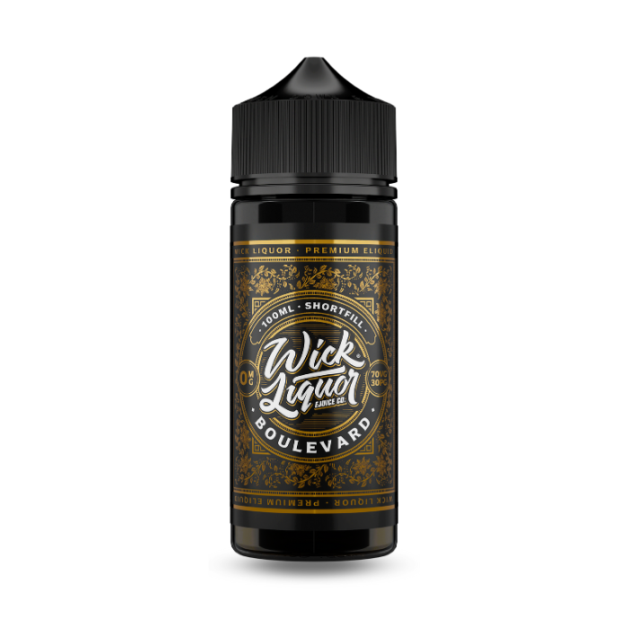 Wick Liquor Boulevard 100ml Shortfill Vape Juice