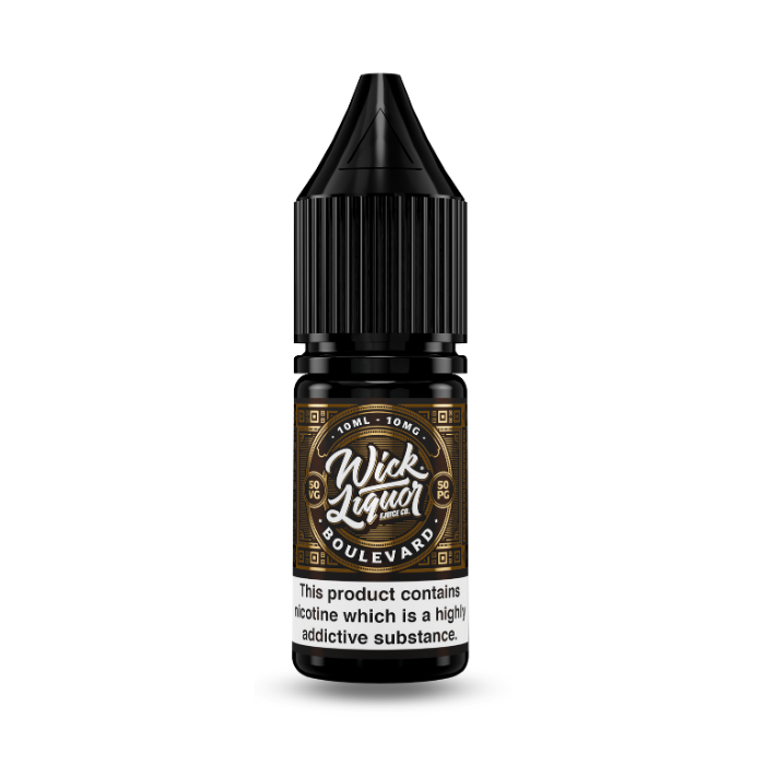 Boulevard Nic Salt Eliquid by Wick Liquor | Vape Direct