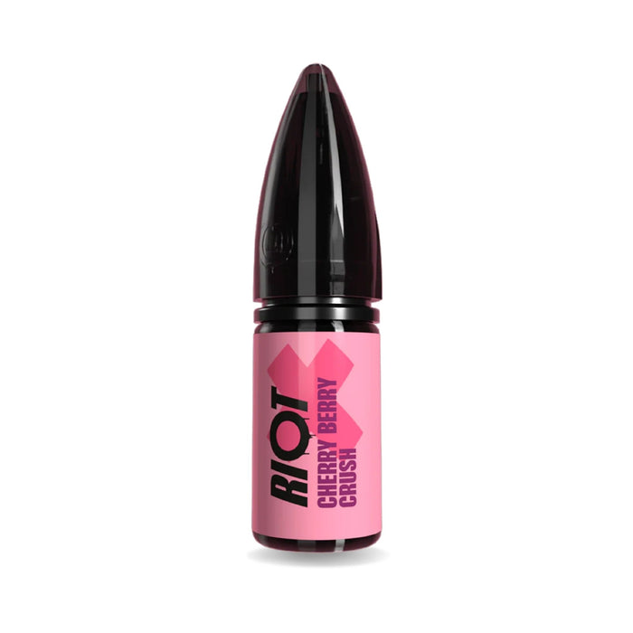 Cherry Berry Crush Riot X Nic Salt e-liquid by Riot Squad – 10ml, 50/50 VG/PG