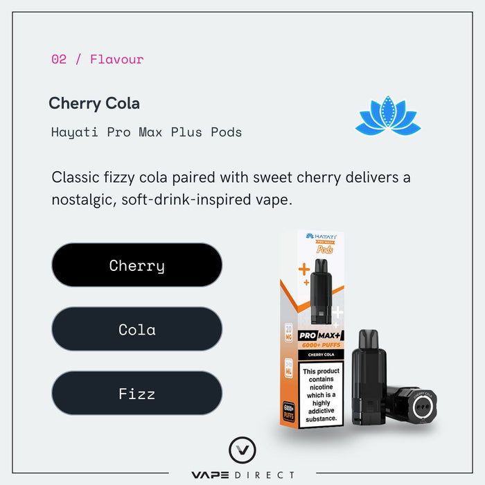 Cherry Cola - Hayati Pro Max Plus Pods