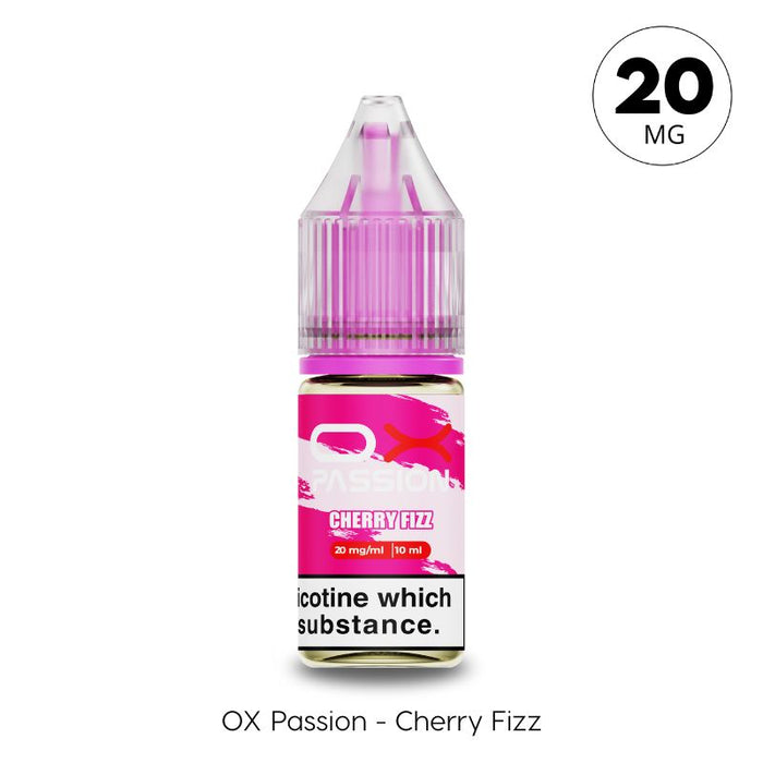 ox passion vape juice Cherry Fizz Nic Salt Eliquid by Ox Passion