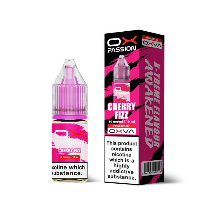 Cherry Fizz Nic Salt Eliquid by Ox Passion