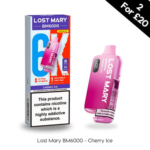 Lost Mary BM6000 Cherry Ice