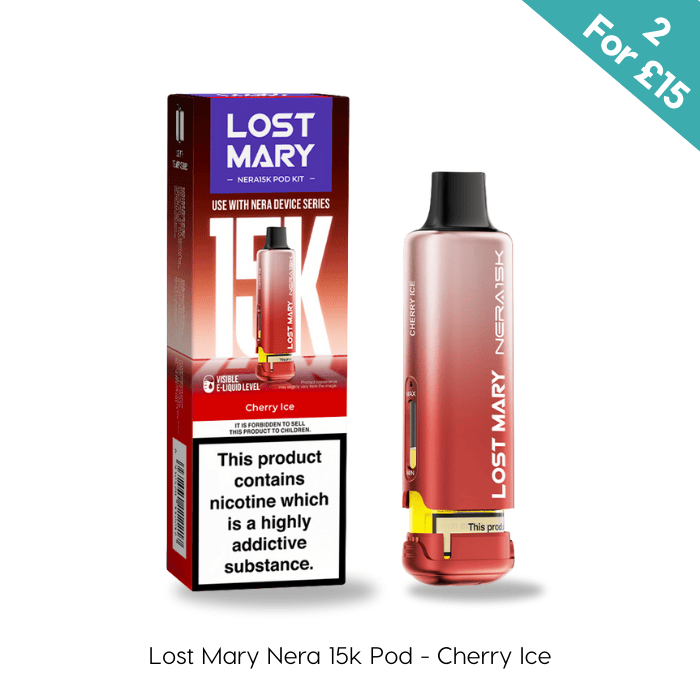 cherry ice vape refill Cherry Ice - 20mg - Feoba Pro - Pod & Refill main image 0