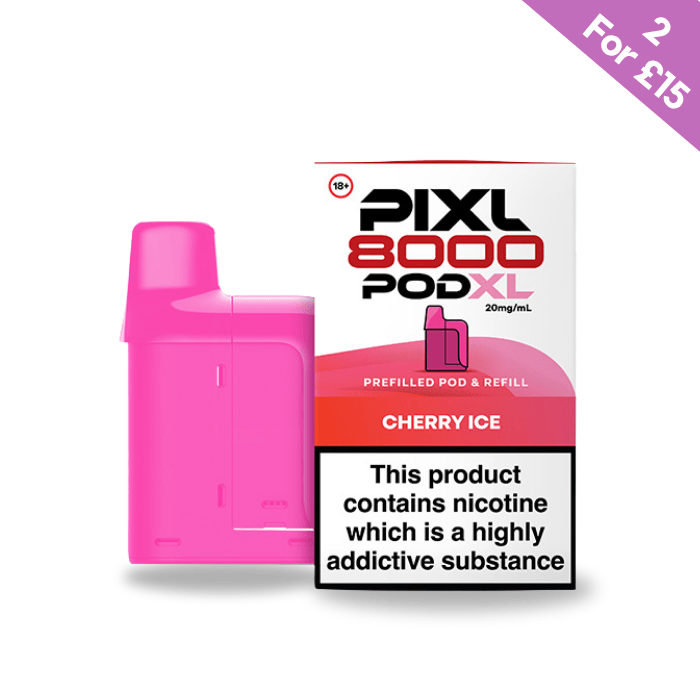 elfbar elfa master akku Cherry Ice - Pixl 8000 Prefilled Pods