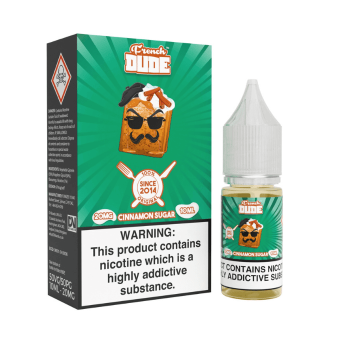 Cinnamon Sugar - French Dude 10ml Nic Salt
