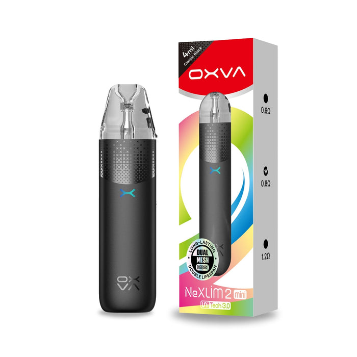 OXVA NeXlim 2 Mini pod kit in classic black, alternative view