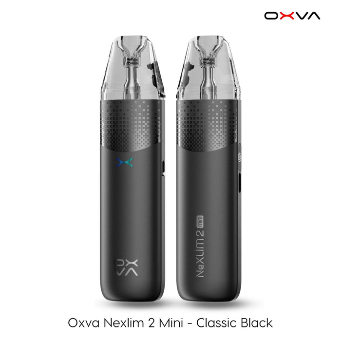 OXVA NeXlim 2 Mini pod kit in classic black on a plain background