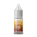 Cola nic salt e-liquid 10ml bottle by Just Juice Bar Salts on a plain background