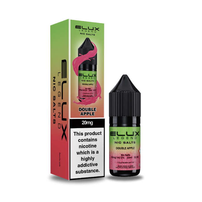 Double Apple Nic Salt Eliquid by Elux Legend