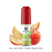 Bar Juice 5000 Double Apple Shisha e-liquid bottle with apples on a white background