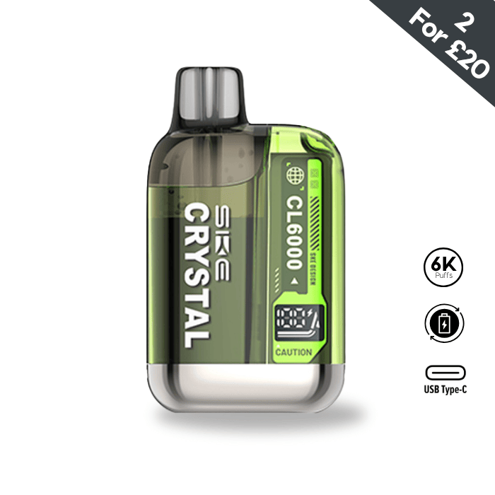 Double Apple SKE CL6000 Pod Kit | Vape Direct Double Apple SKE CL6000 Pod Kit | Vape Direct