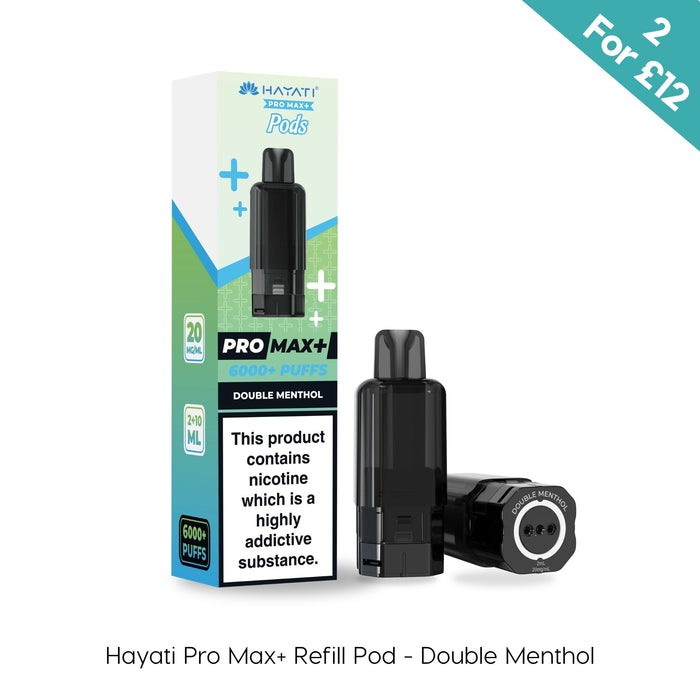 Double Menthol - Hayati Pro Max Plus Pods