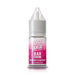 Dragonfruit and Raspberry nic salt e-liquid 10ml bottle by Just Juice Bar Salts on a plain background