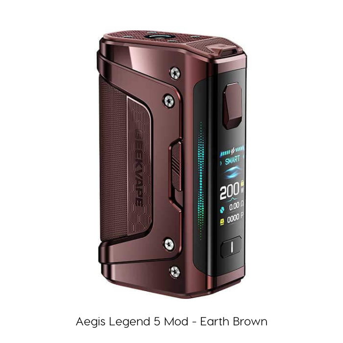 geekvape aegis legend 5 mod Geekvape Aegis Legend 5 Box Mod – 200W Dual 18650 Mod Only main image 0
