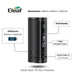 a Black Eleaf Istick i75 Mod highlighting the key features of the device. 3000mAh Battery, 2amp Fast Charge, 1-75 watts outpur for MLT and DTL vaping and an OLED Display screen.