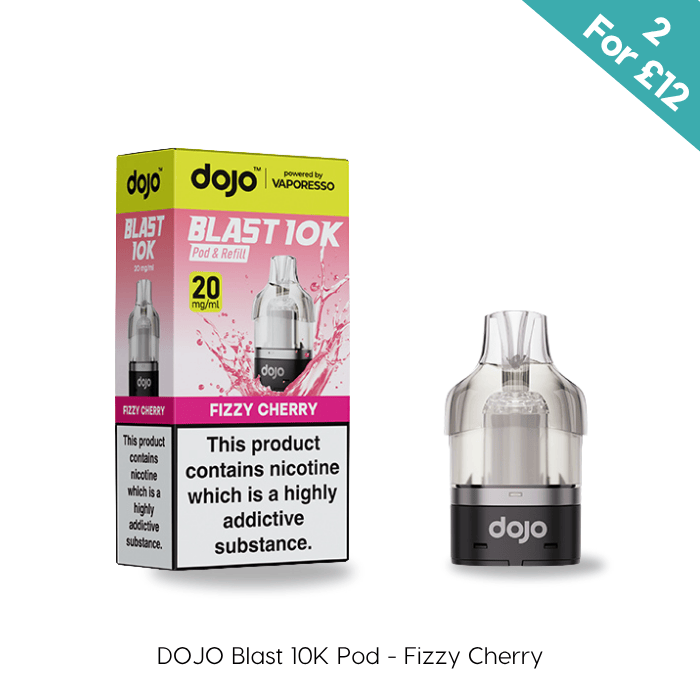 Fizzy Cherry - Vaporesso Dojo Blast 10K Prefilled Pods
