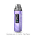 Vaporesso Luxe X3 Pod Kit in Fluid Purple – wave finish with LED display