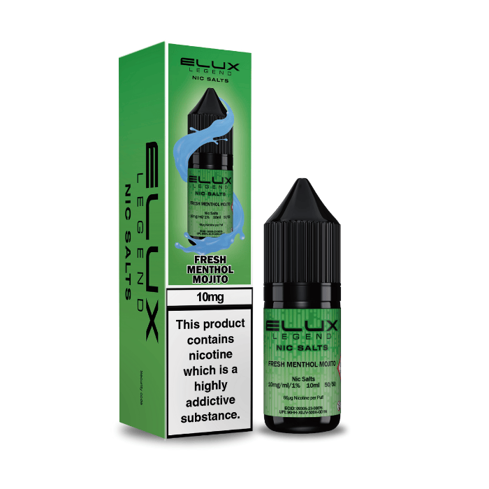 Fresh Menthol Mojito Elux Nic Salt | Vape Direct Fresh Menthol Mojito Elux Nic Salt | Vape Direct