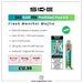 SKE BAR 15k pod kit in Fresh Menthol Mojito flavour. 850mAh battery, 15,000 puffs, and 20mg nic salt. 