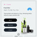 Fresh Mint Hayati Pro Max Plus pod flavour card showing spearmint, peppermint and ice notes
