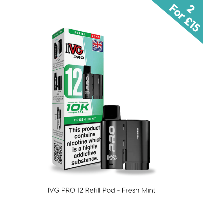 Fresh Mint - IVG PRO 12 Pods